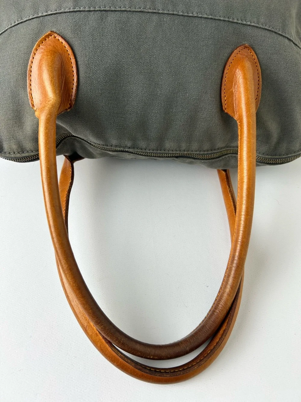 Hermès Bolide 31 Canvas Trousse — Customized Tote, Added Leather Handles